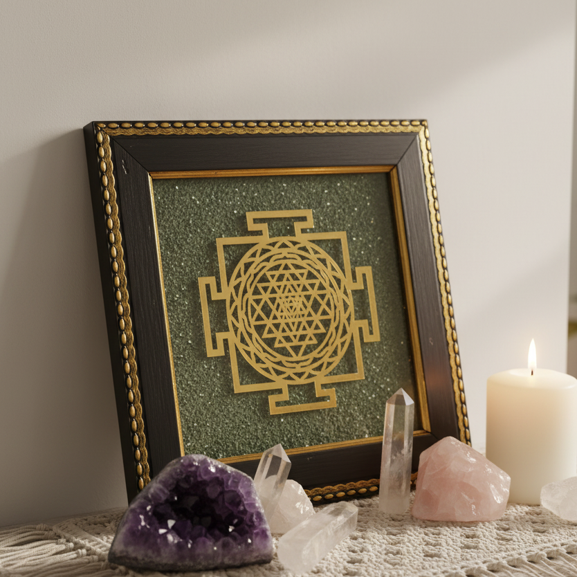 Pyrite Frame Shree Krishna