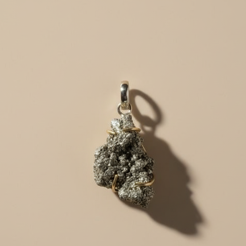 Peru Pyrite Pendant