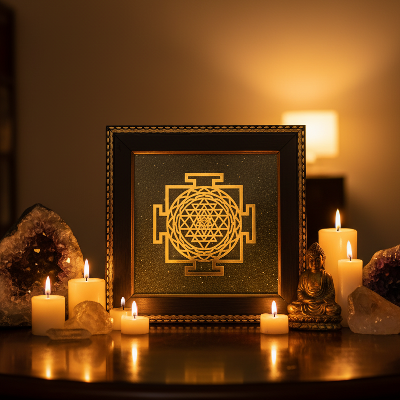 Pyrite Frame Shree Krishna